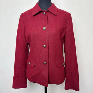 Brooks Brothers 8 Lambs Wool Riding Jacket Blazer Work Wear Jacket